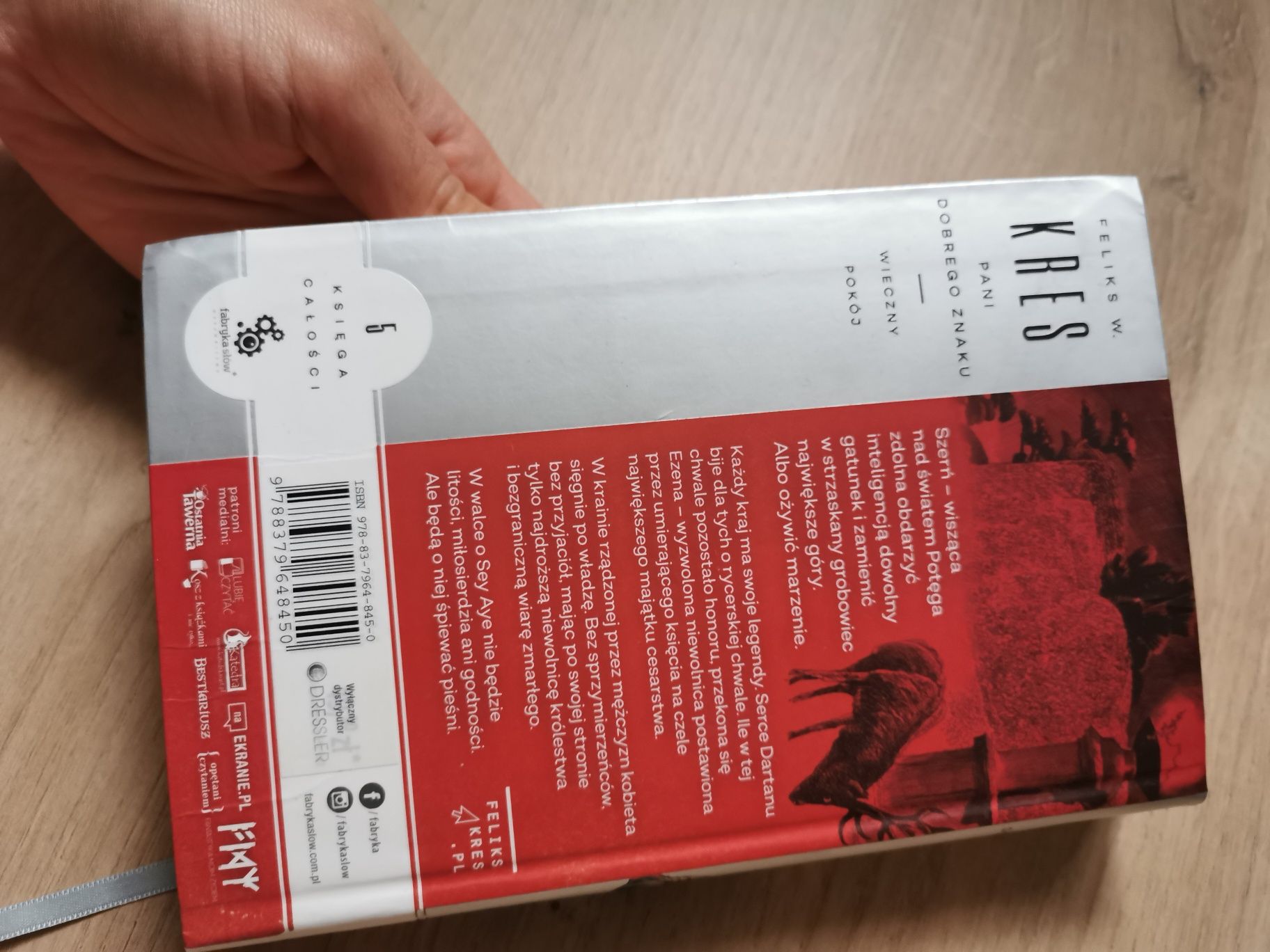 Pani dobrego znaku Wieczny pokój Tom 5 Feliks W Kres Fantasy