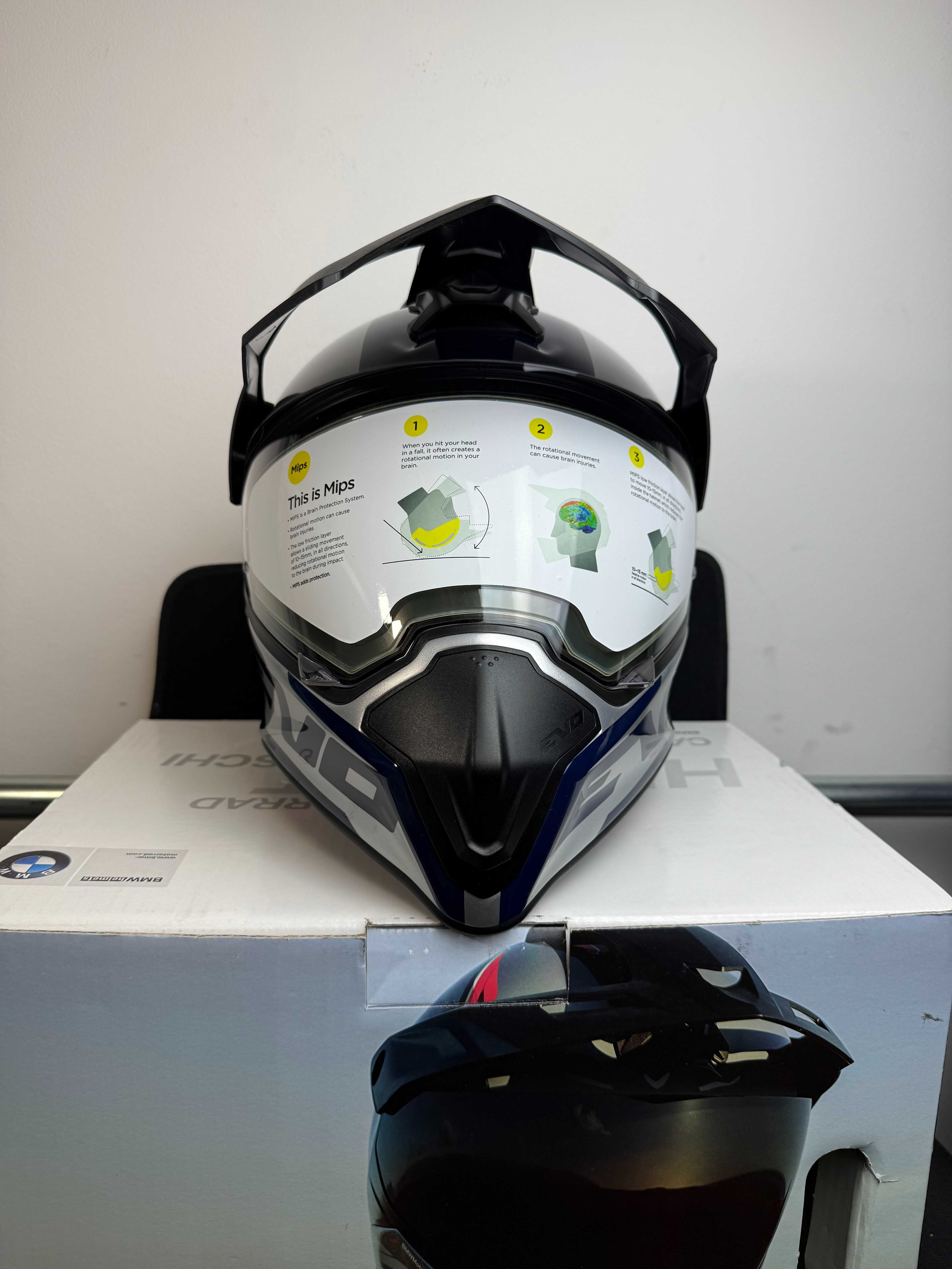 Kask HELM GS CARBON EVO. Kolor: XCITE.  Rozm  56/57