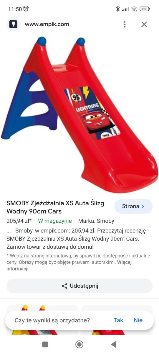 Zjeżdżalnia Smoby