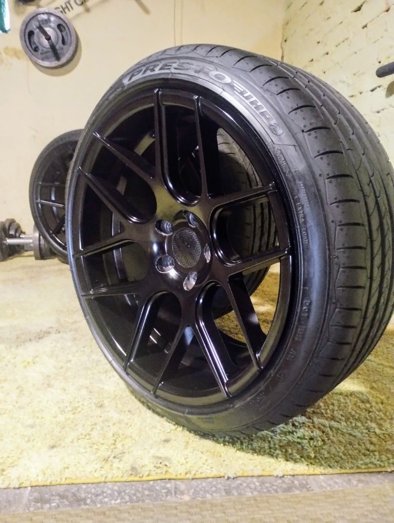 5x112 18" HAXER SSA03 nowe opony 225/40/18