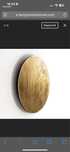 Kinkiet RING LED WOOD Gold wood 10282 Nowodvorski Lighting 35cm duży