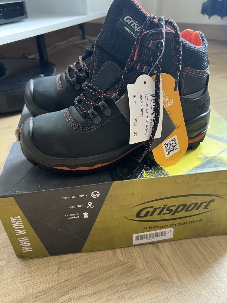 Nowe buty robocze Grisport 72003L S3 Hi Hpo Src Rozmiar 37