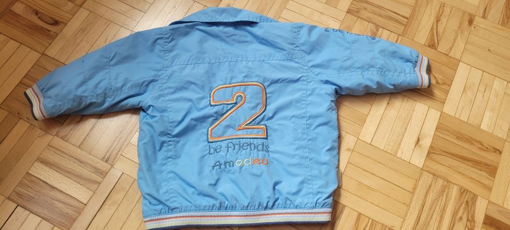 Kurtka wiatrówka z podszewką 74
