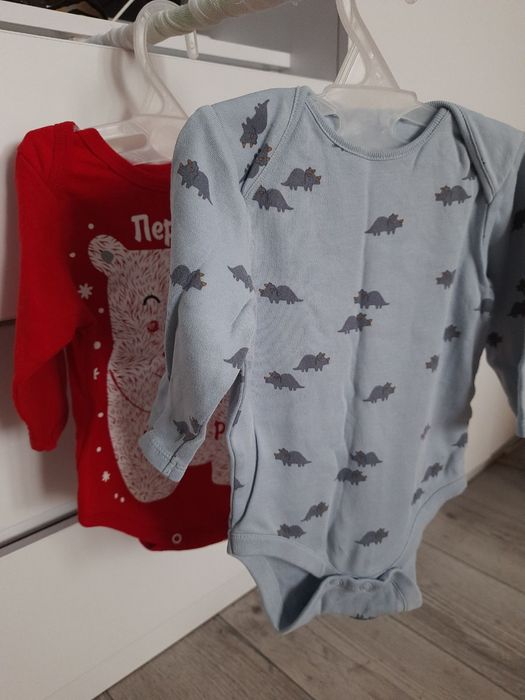 Боді утеплений, next, carters. Перший новий рік боді