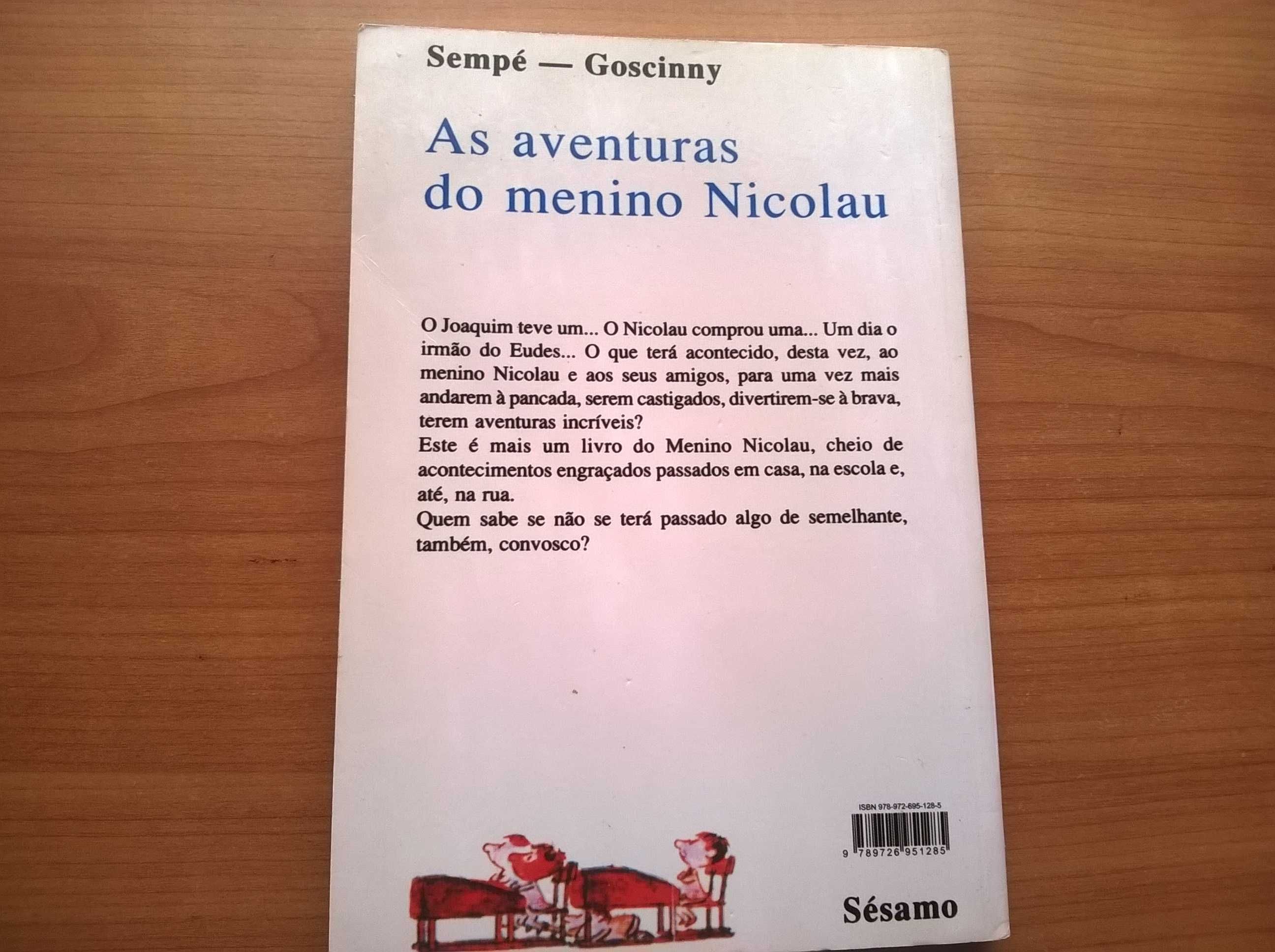 As Aventuras do Menino Nicolau - Desenho de Sempé - Goscinny