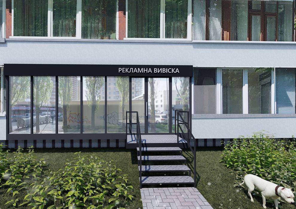 Здам в оренду фасад, н/ф.  15м2, Виноградар, Правди 33
