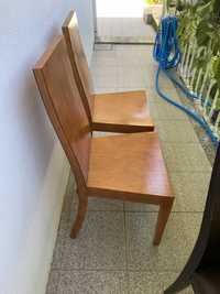 Vendo 3 cadeiras em madeira 50 euros!