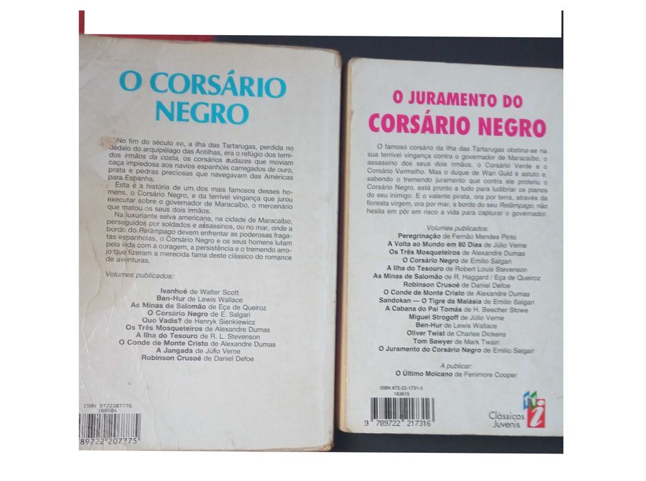 O grande livro dos piratas - O Corsário Negro - Sharpe e os Fuzileiros