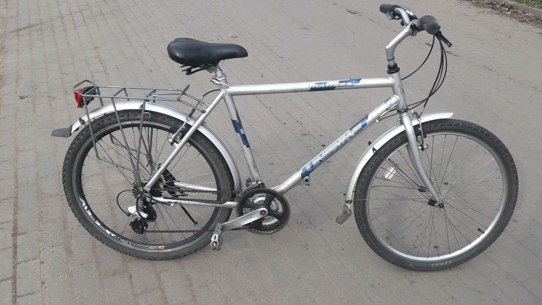Rower miejski męski Unibike koła 26" aluminiowy rama 21