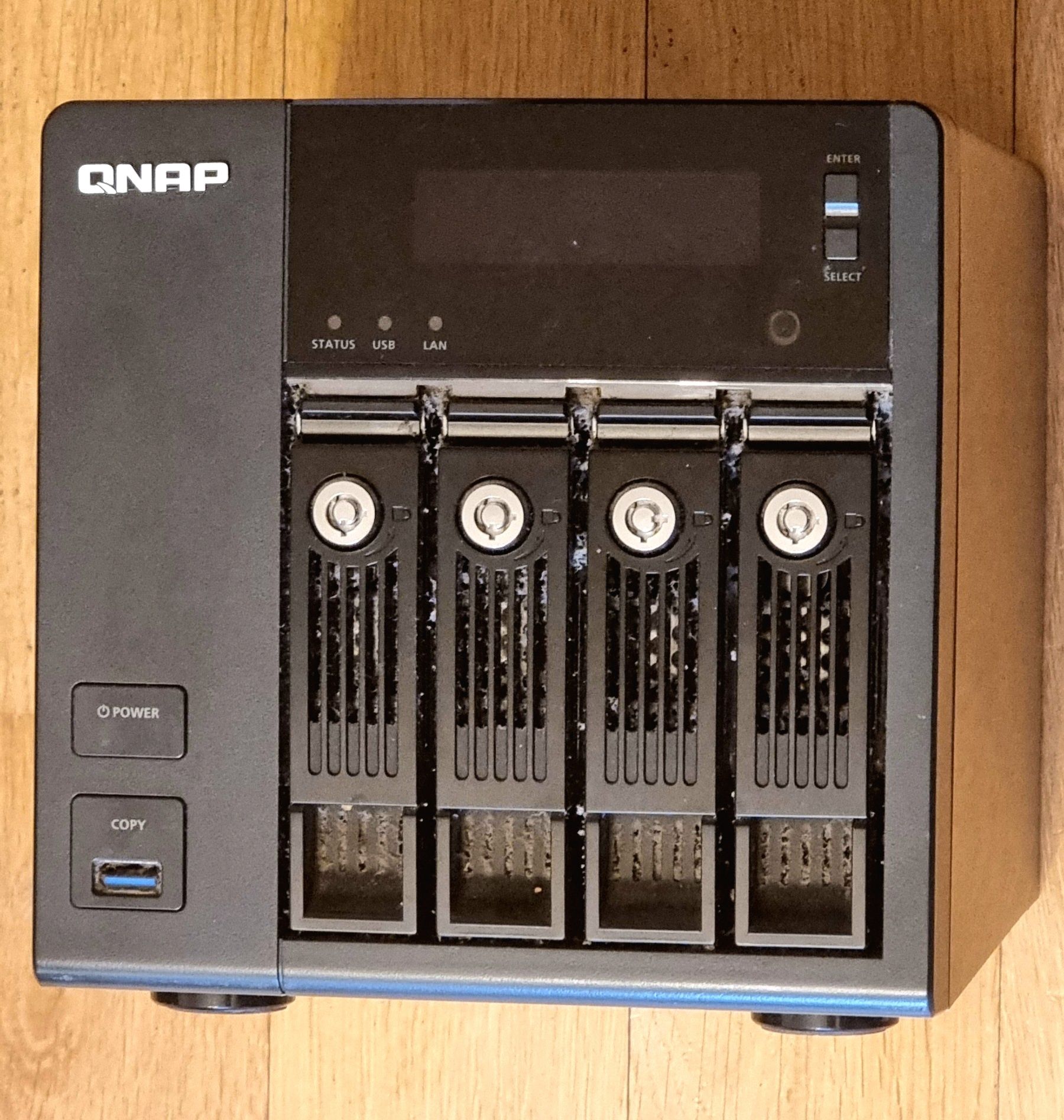 Serwer plików NAS QNAP TS-453 PRO + HDD 12TB (4x WD RED 3TB)