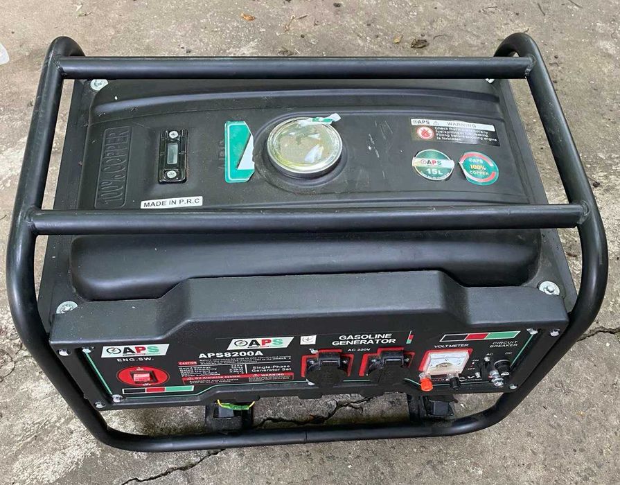 Бензиновий генератор  APS8200A 3,8 кВт з мідною обмоткою