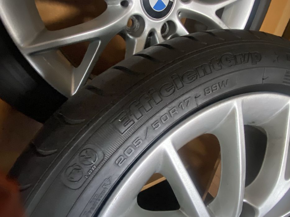Jantes 17 Bmw com pneus 205/50/17