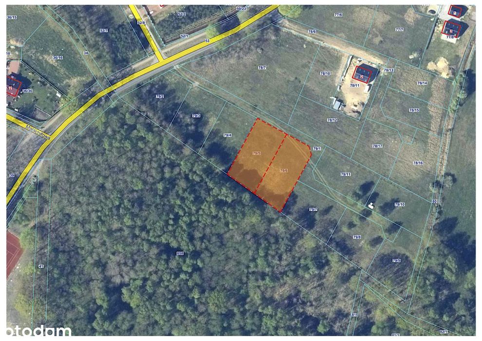 Sprzedam działki budowlane w Grzepnicy