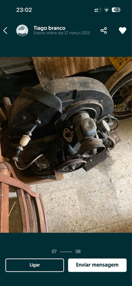 Vw carocha Teto lona 1960 (orignal)