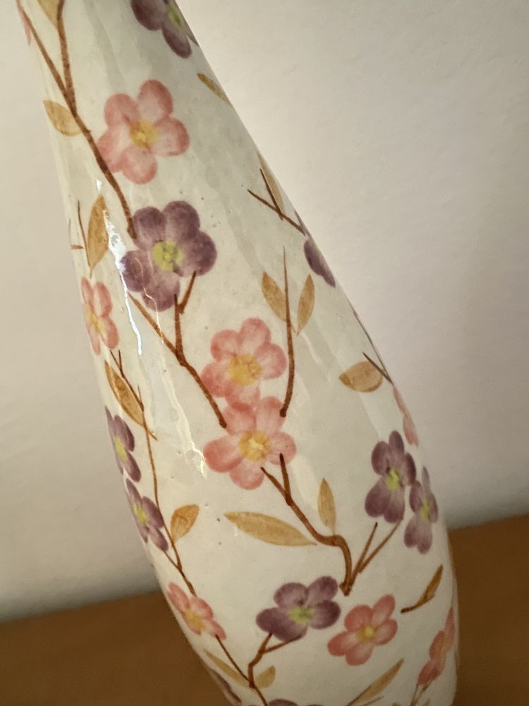 Nowy śliczny wazon w kwiaty 36cm