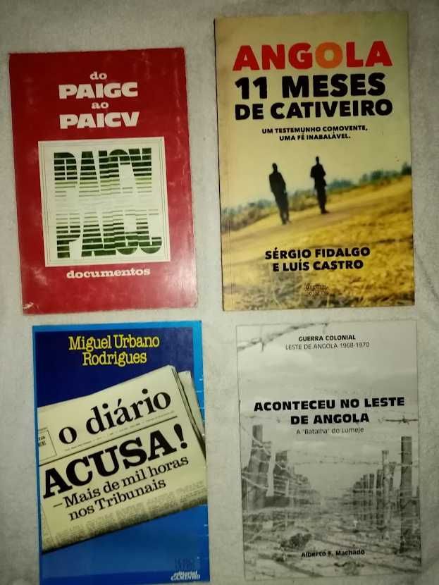 Livros Ultramar e Guerra Colonial e Estado Novo PORTES GRÁTIS