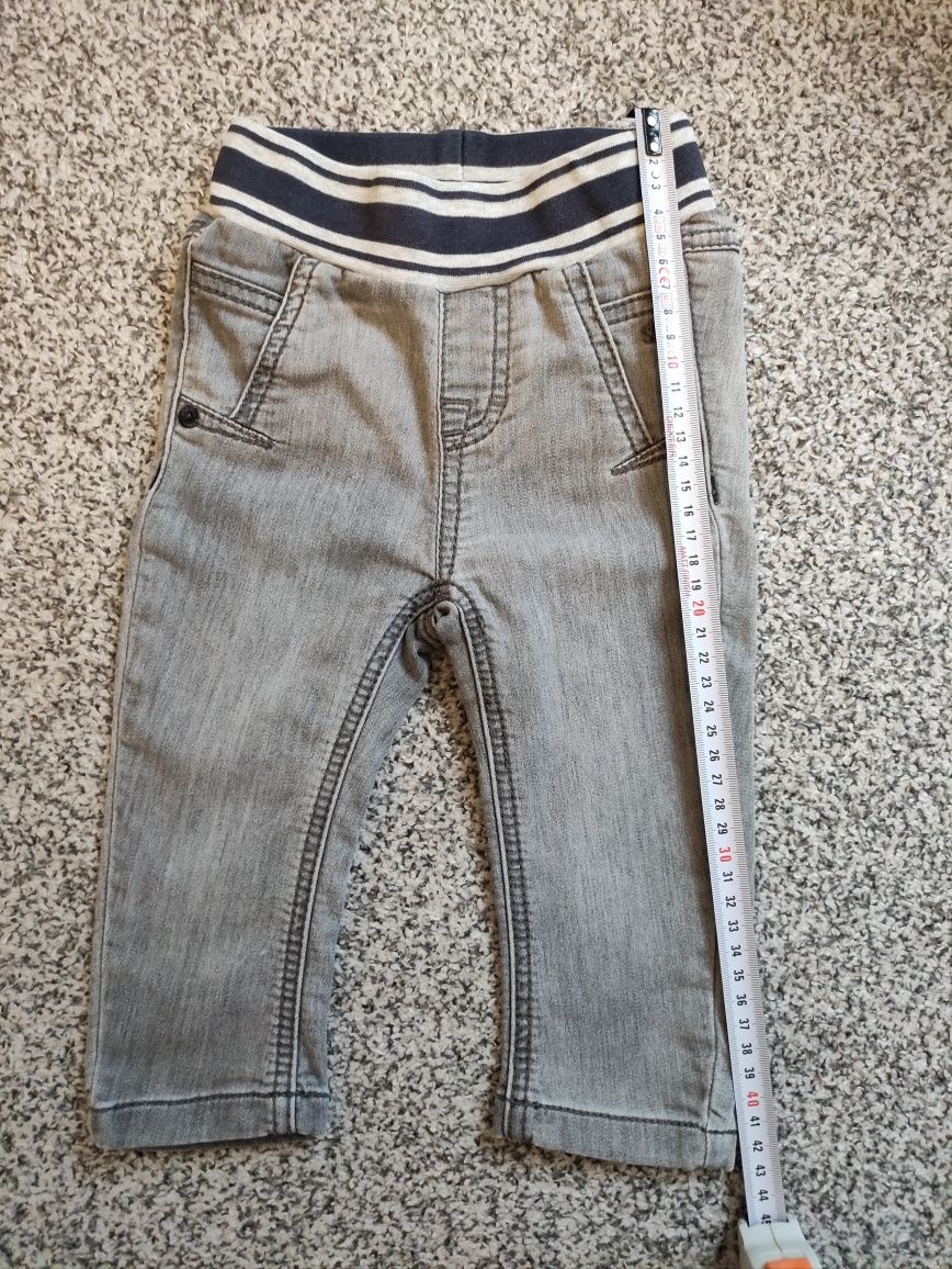 Szare spodnie jeansowe elastyczne Oliver 74