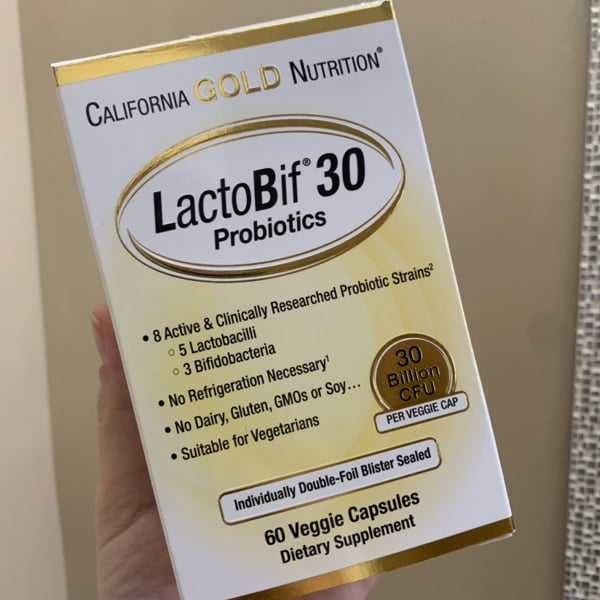 LactoBif Пробиотики, 5 млрд/30 млрд КОЕ, США
