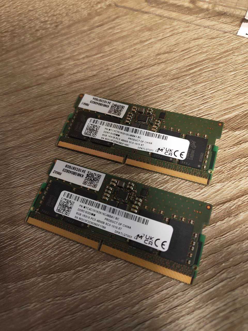Pamięć RAM DDR5 8GB 4800MHz SO-DIMM