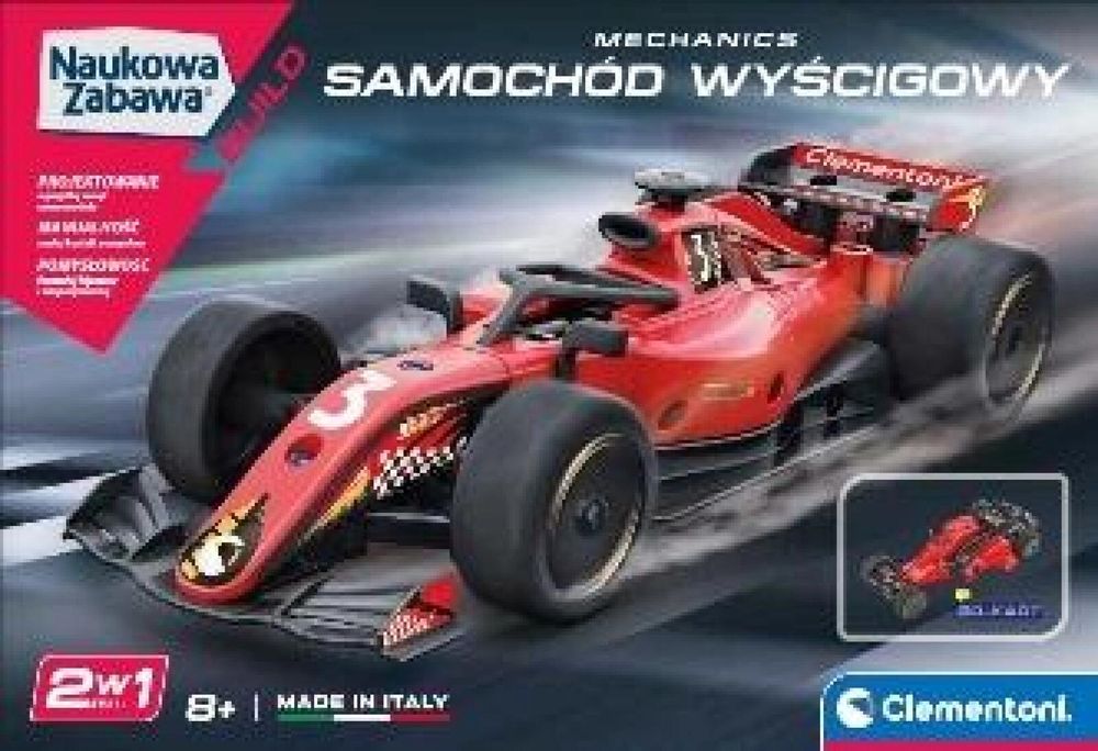 Laboratorium Mechaniki - Samochód wyścigowy pudełko,192x284 mm