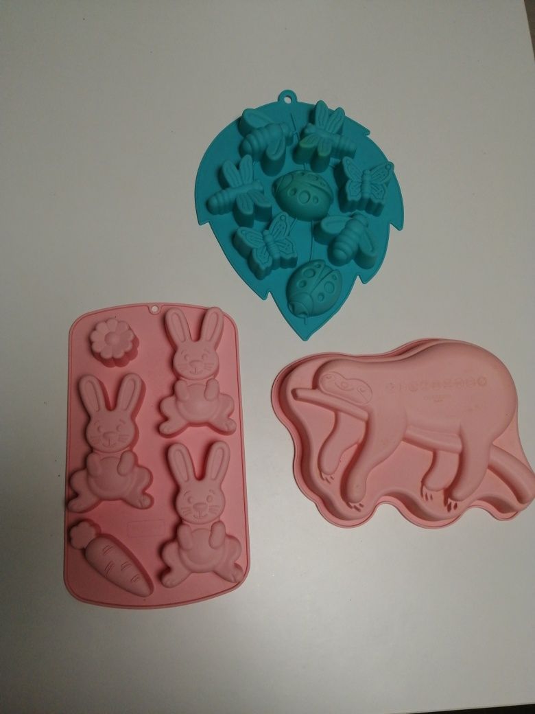 Formas de silicone animais