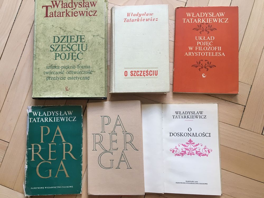 W. Tatarkiewicz - 5 książek (opis, ceny niżej)