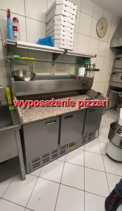 Stół do pizzy, wyposażenie pizzeri, Nadstawka chłodnicza