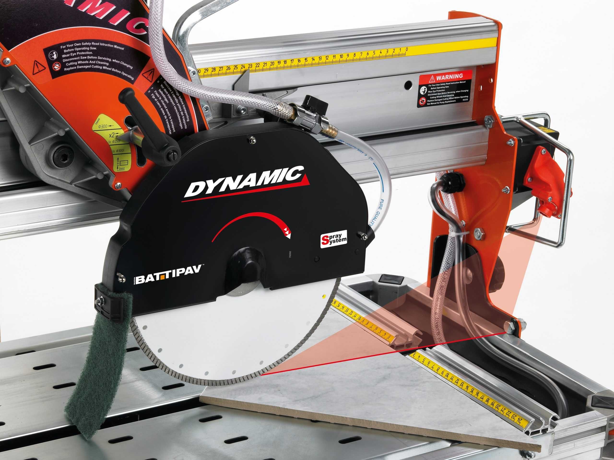 Piła przecinarka do cięcia marmuru kamienia Battipav DYNAMIC 1200S
