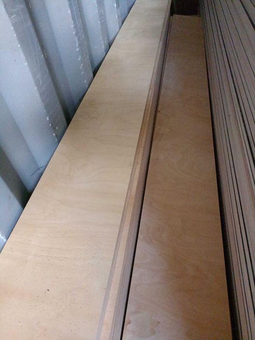 Sklejka brzozowa surowa 15mm 20x225cm sucho trwała na meble półki.