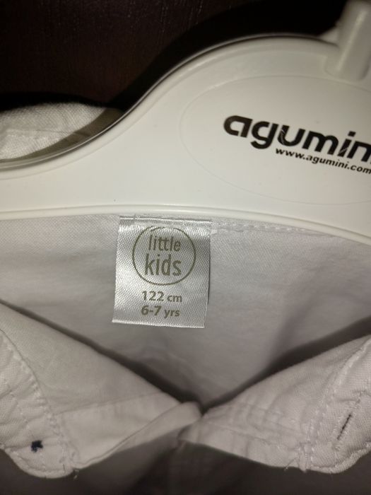 Koszula chłopiec biala 122