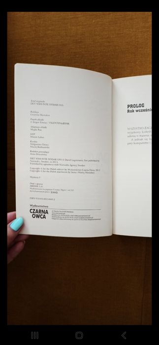 Książka kryminał Co nas nie zabije David Lagercrantz