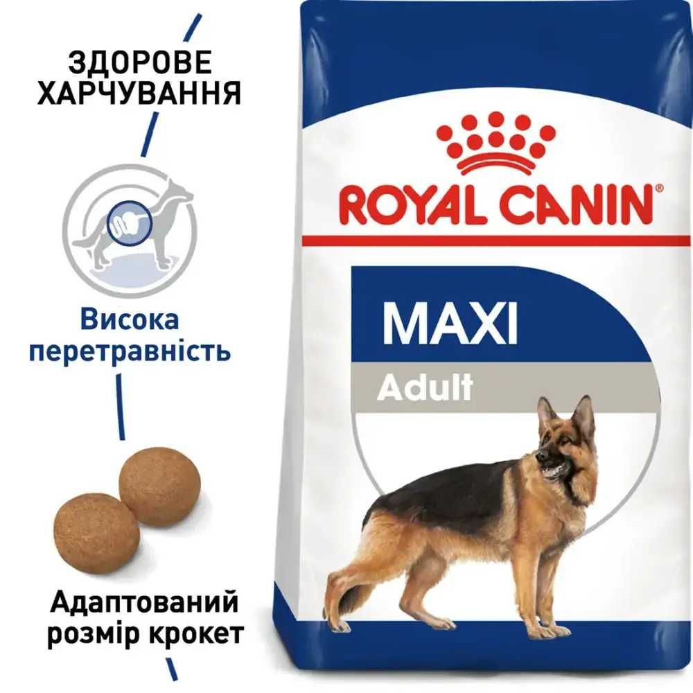 Сухий корм для собак Royal Canin Maxi Adult 15кг- домашня птиця