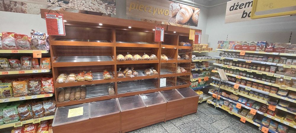 regał na pieczywo, warzywa, sprzedażowy