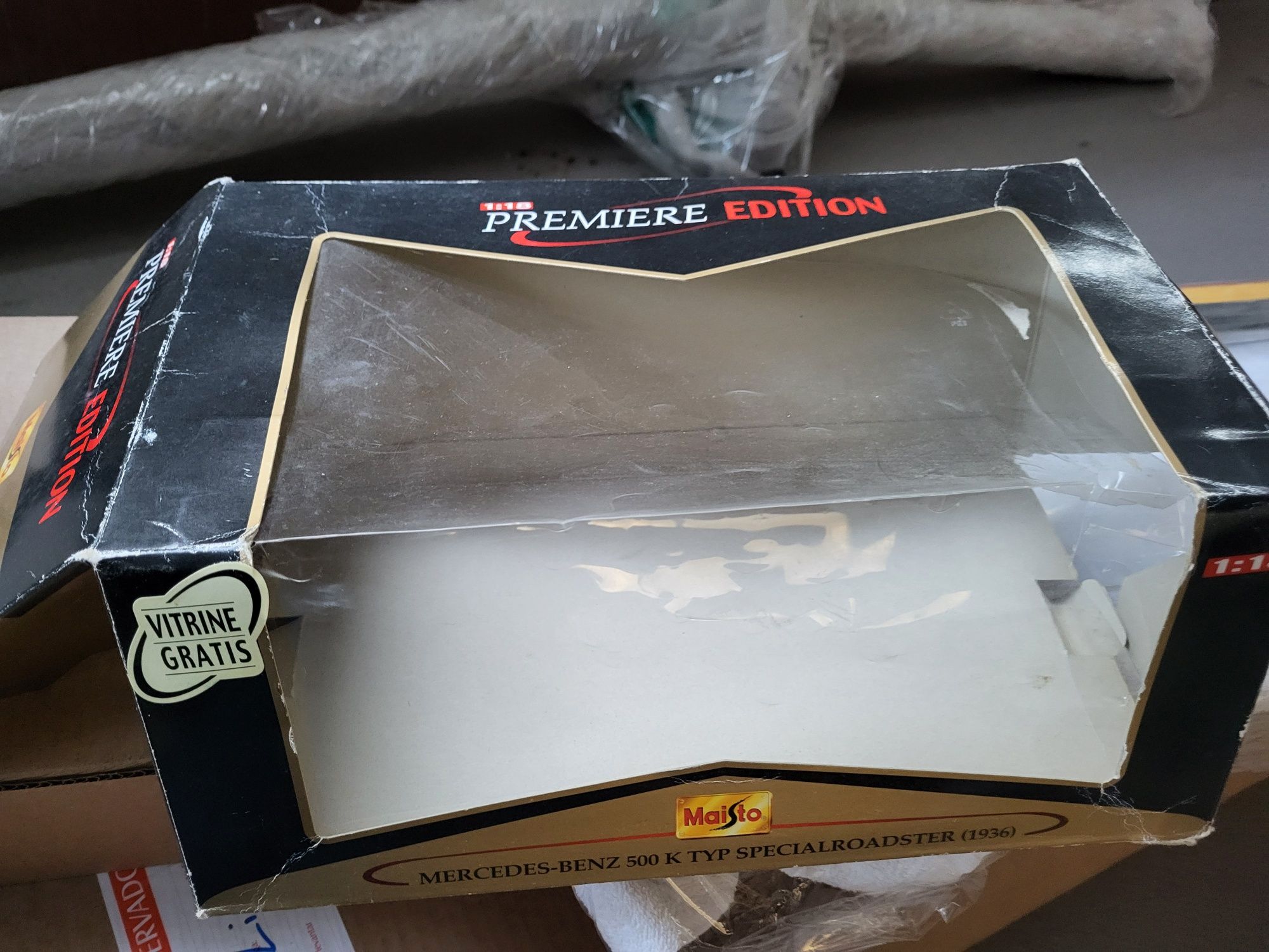 Mercedes Benz 500k typ specialroadster 1:18 miniatura