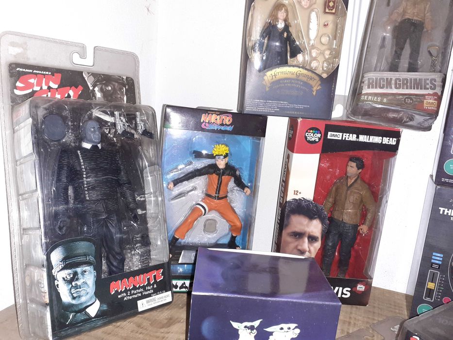 Figuras Star Wars Harry Potter Naruto Walking Dead Joker Bane Sin City