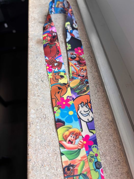 Fita Porta-Chaves / Porta-Cartões – Scooby-Doo Multicolor