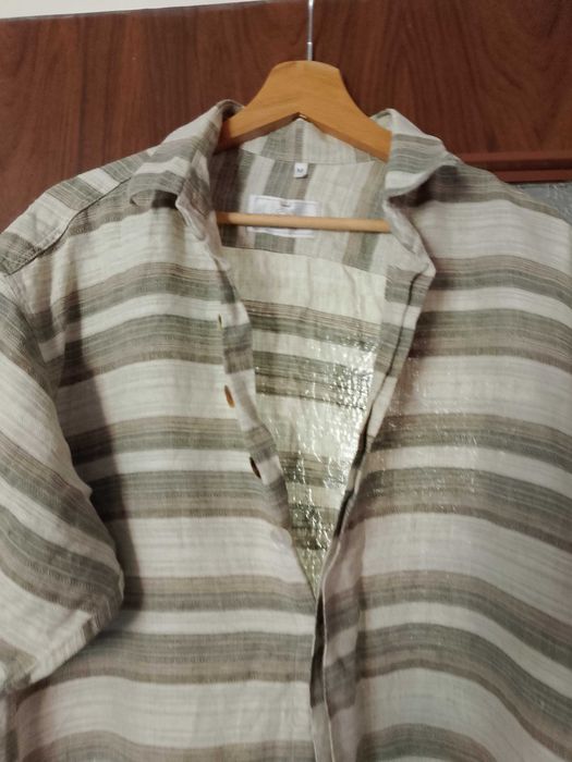 lniana koszula męska