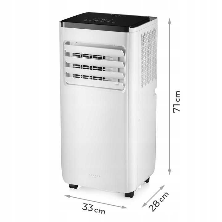 3w1 WYDAJNY Klimatyzator przenośny 2,6kW cichy osuszacz powietrza WiFi