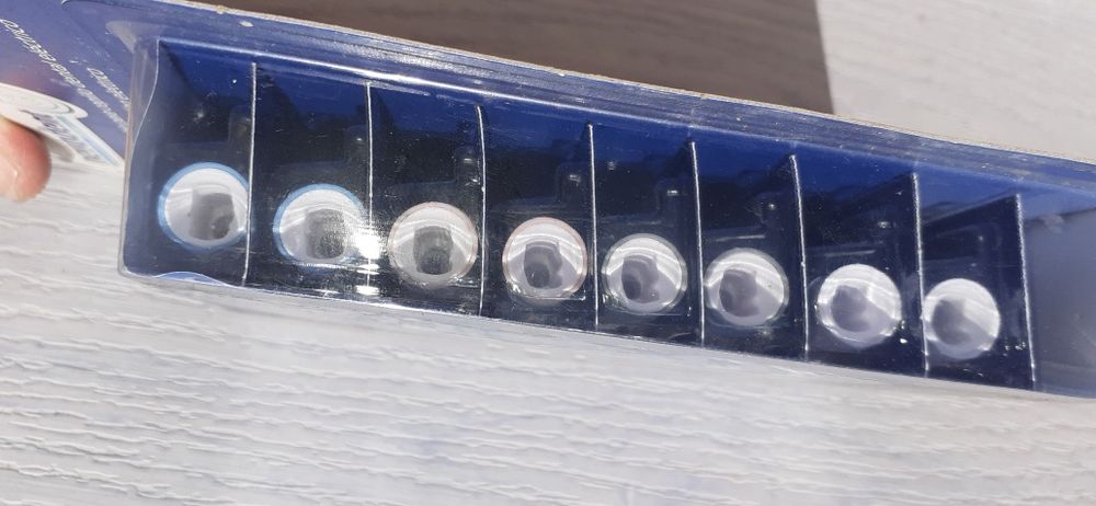 Cabeças escova dentes eléctrica.