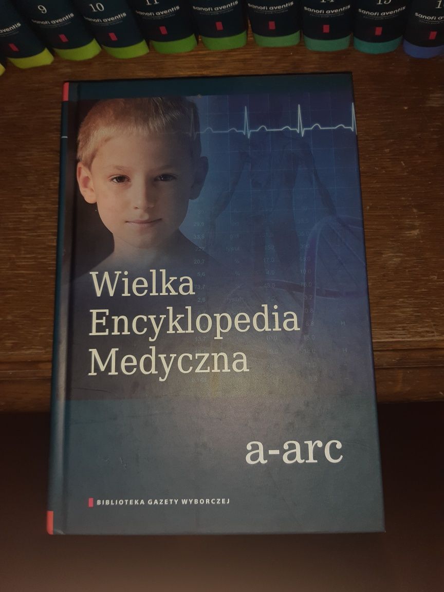 Wielka encyklopedia medyczna, 23 tomy, pełna kolekcja