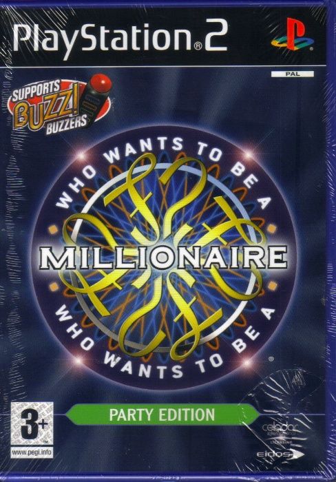 Jogo PS2 WHO WANTS TO BE A MILLIONAIRE - Novo! A Estrear! Selado!