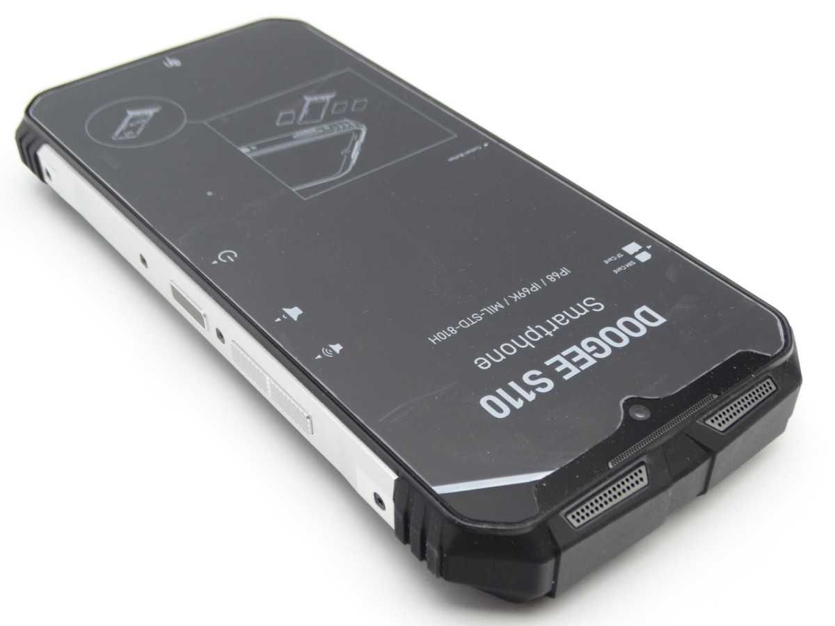 Smartfon DooGee S110 Pancerny 12+10/256GB 10800mAh Srebrny Pancerny
