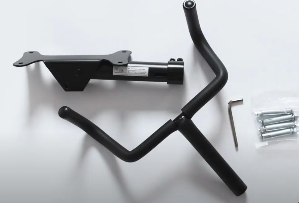 Nowy ścienny uchwyt wieszak hak na rower regulowany stalowy