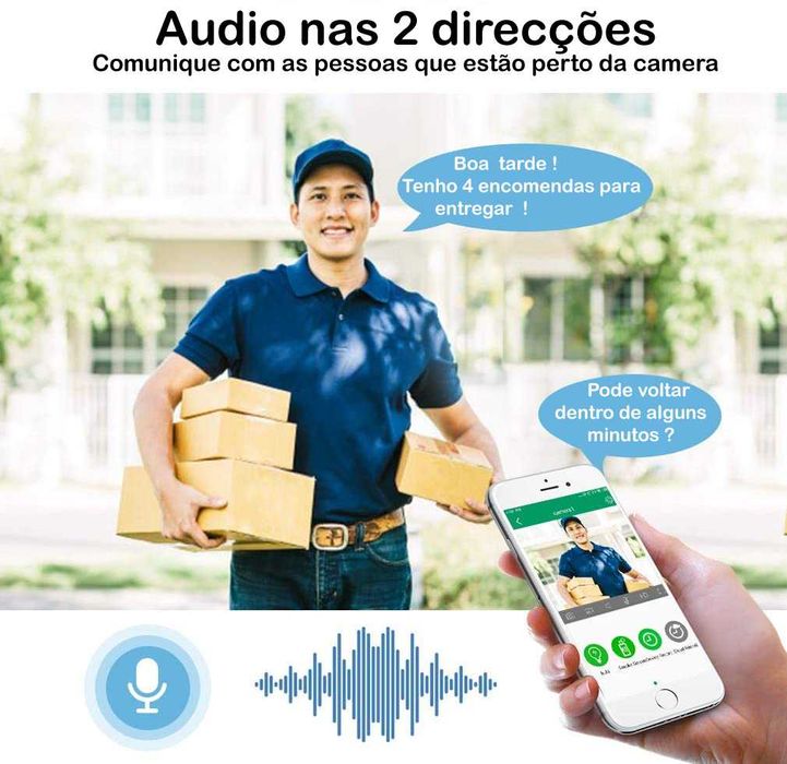 camera tecnologia wifi 1080p Hd rotativa ptz wi-fi camara internet