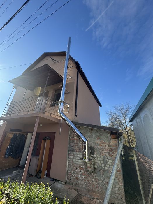 Сендвіч димоходи нержавійка.Димохідні труби.Продаж і монтаж.Гільза