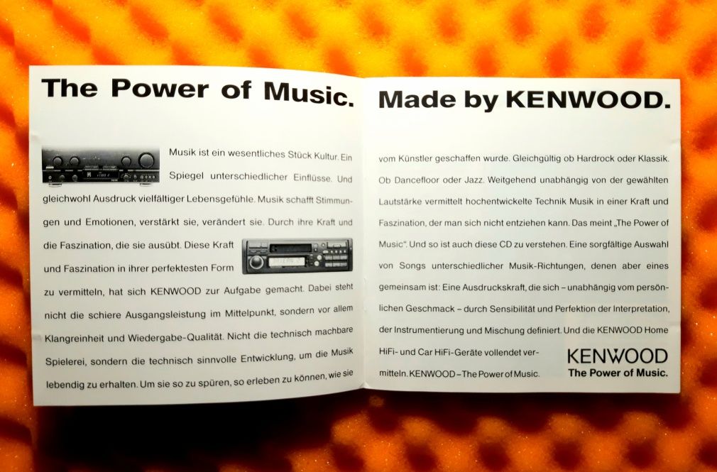 The Power Of Music By Kenwood (CD, 1992)