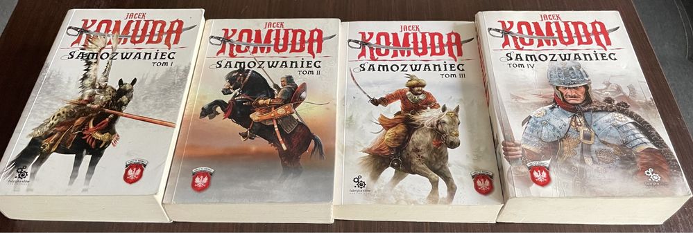 Jacek Komuda Samozwaniec 4 książki
