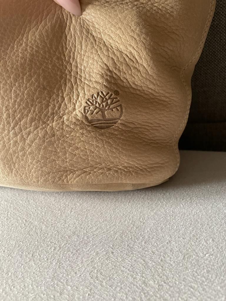 Timberland Italian leather torebka skórzana workowa