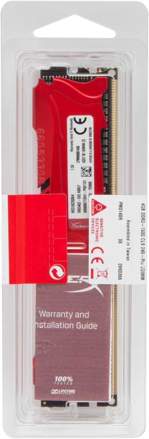 Пам'ять HyperX FURY 16 GB KIT (2x8GB) DDR3 1333 1600 1866 2133 MHz