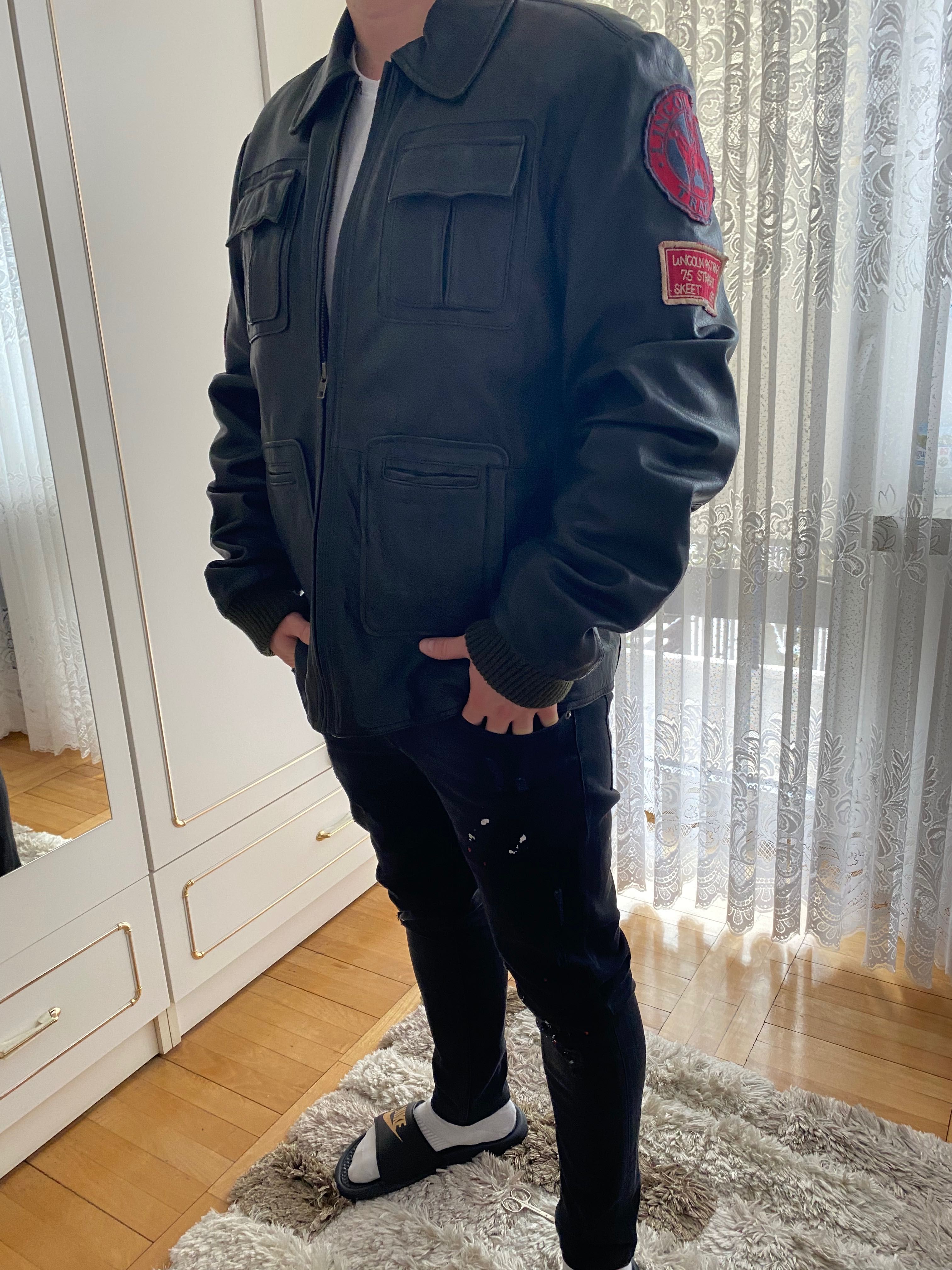 Sprzedam kurtkę skórzaną Scotch&Soda oryginalna rozmiar XL